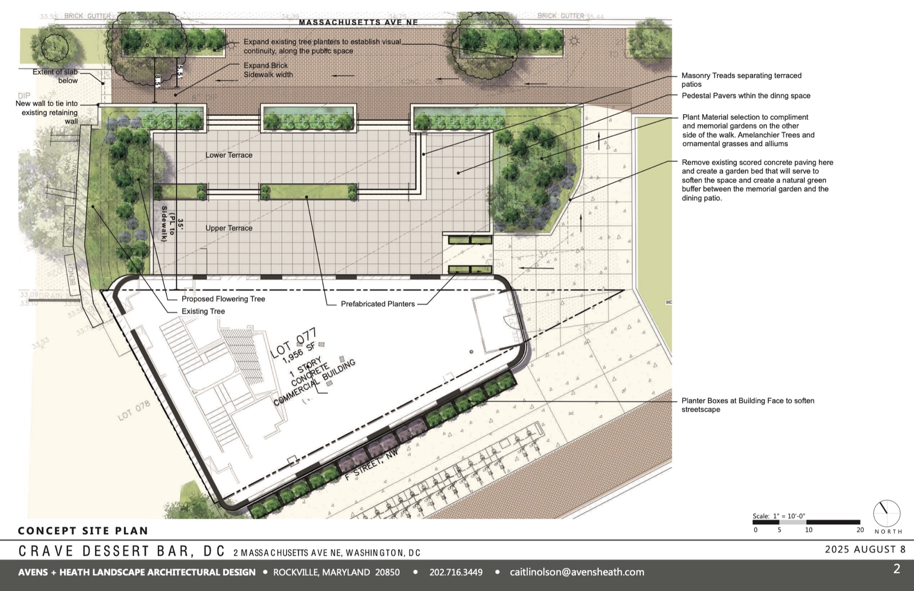 Crave Dessert Bar rendering